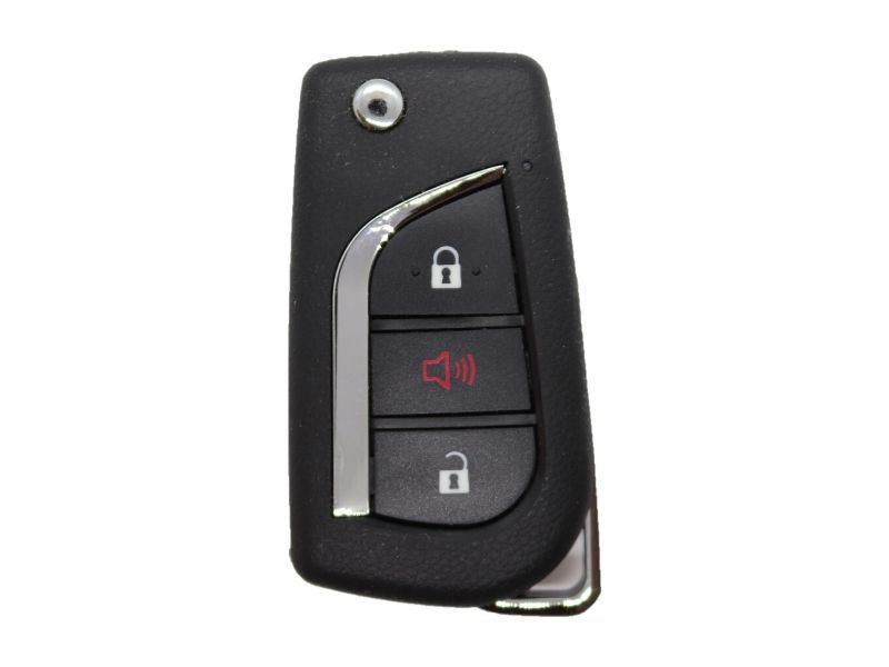 REMOTO KD - TOYOTA 2 BOT + PANICO. B13 2+1. SERIE B