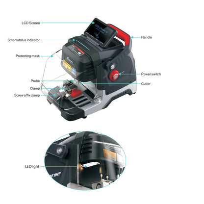 Dolphin XP-005L Xhorse - Máquina de corte